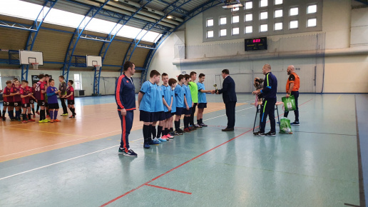 IV Turniej Piłkarska przyszłość na hali w Sobolewie, 2020.03.08, fot. 03