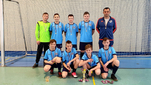 IV Turniej Piłkarska przyszłość na hali w Sobolewie, 2020.03.08, fot. 09