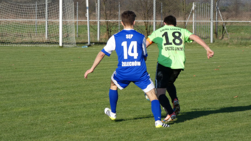 Orzeł Unin - Sęp Żelechów, 2018.04.14 fot. 42