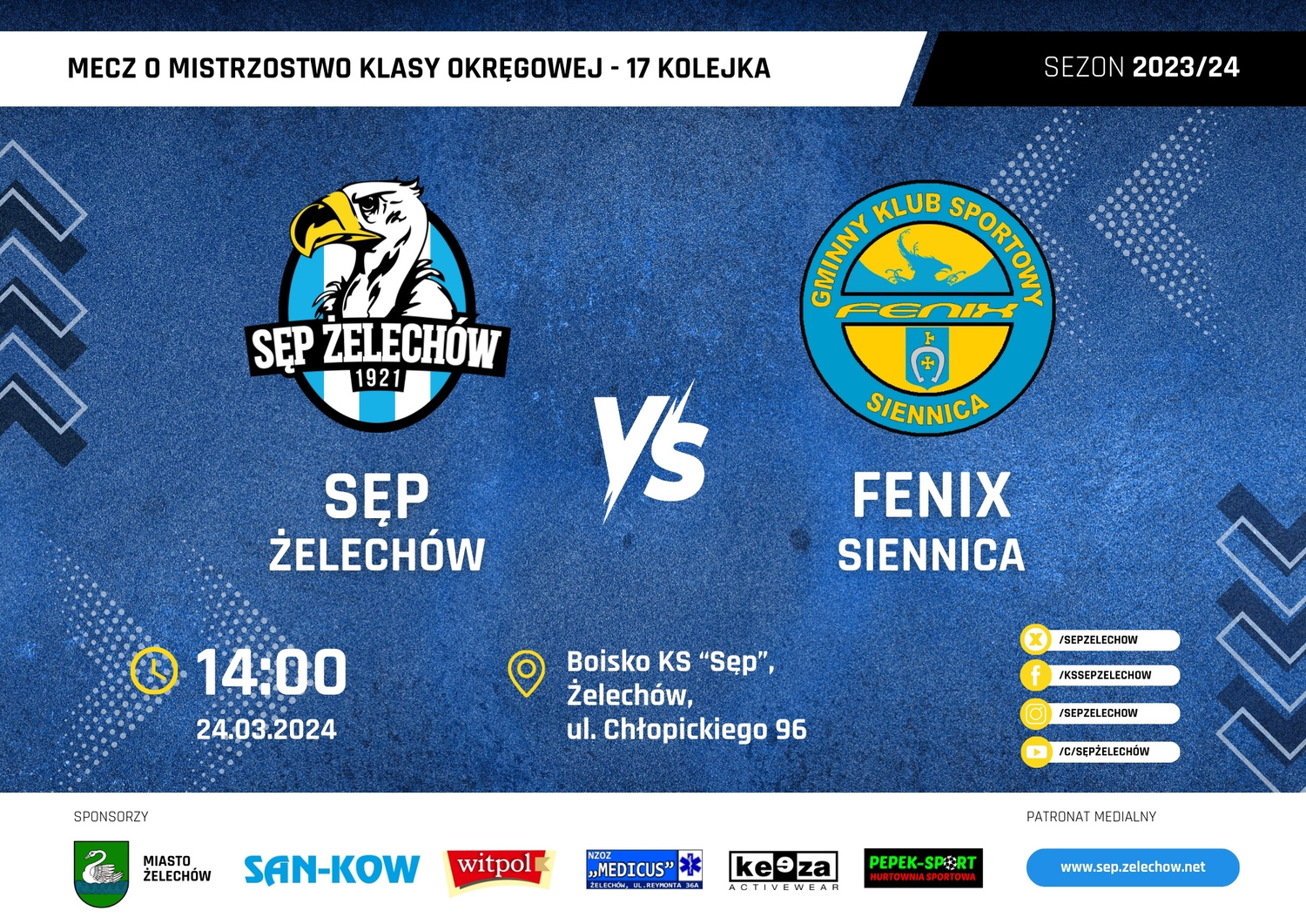 Sęp - Fenix Siennica 2024-03-24