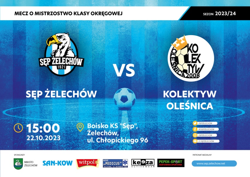 Sęp Żelechów - Kolektyw Oleśnica 2023-10-22