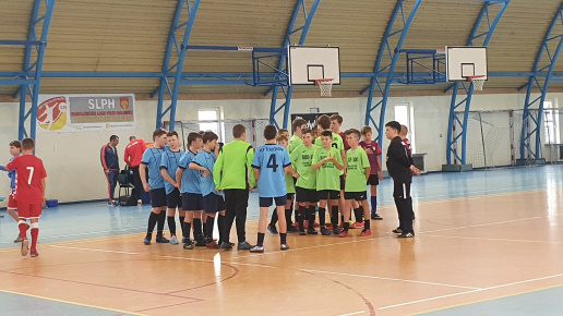 IV Turniej Piłkarska przyszłość na hali w Sobolewie, 2020.03.08, fot. 01