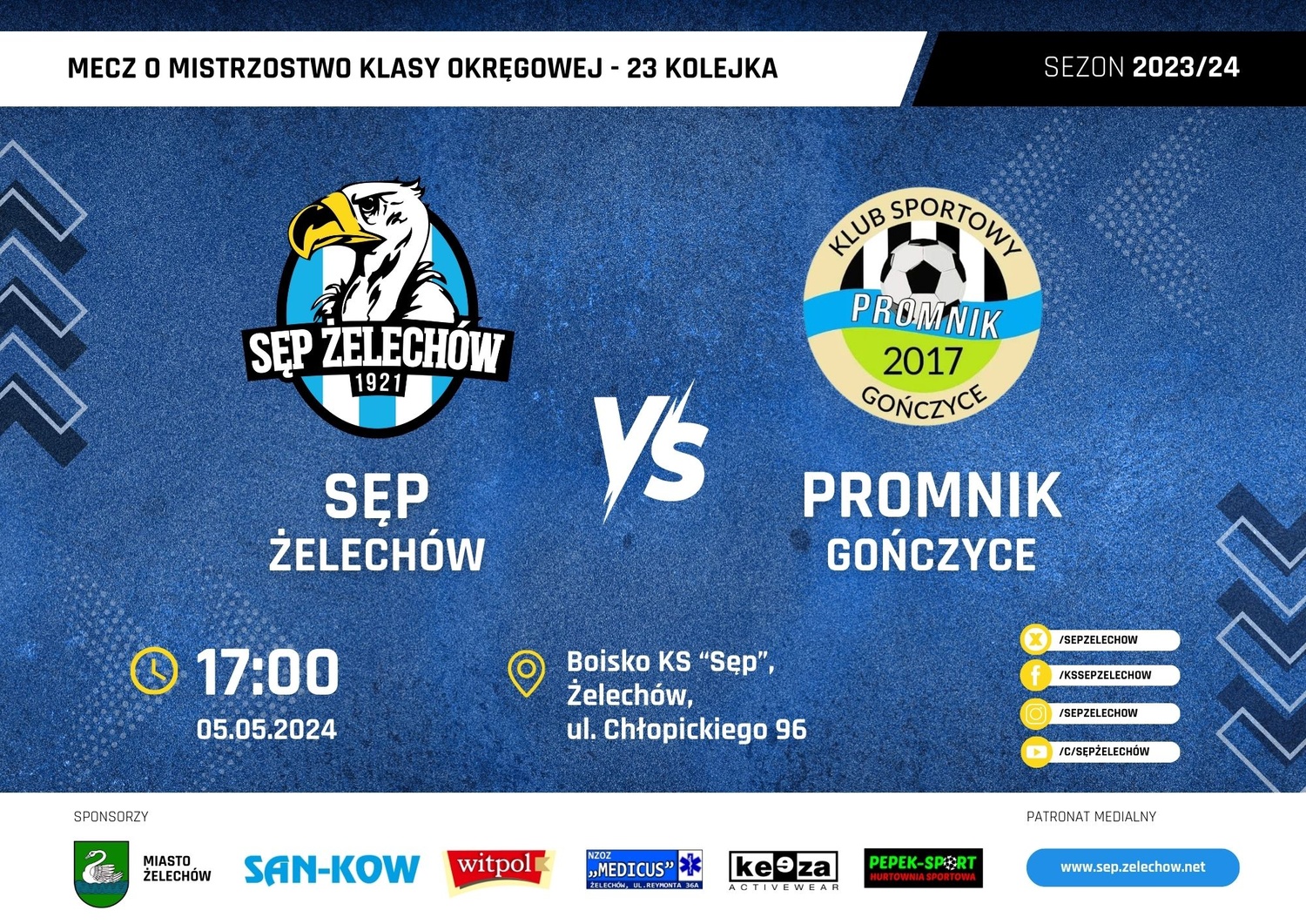 Sęp - Promnik Gończyce 2024-05-05