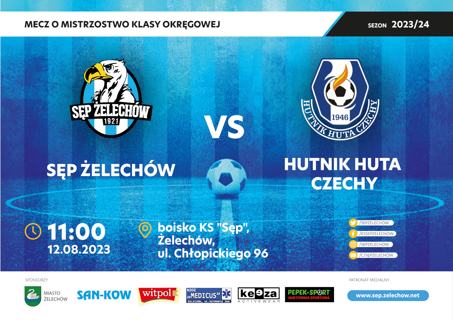 Sęp - Hutnik Huta Czechy, 2023-08-12