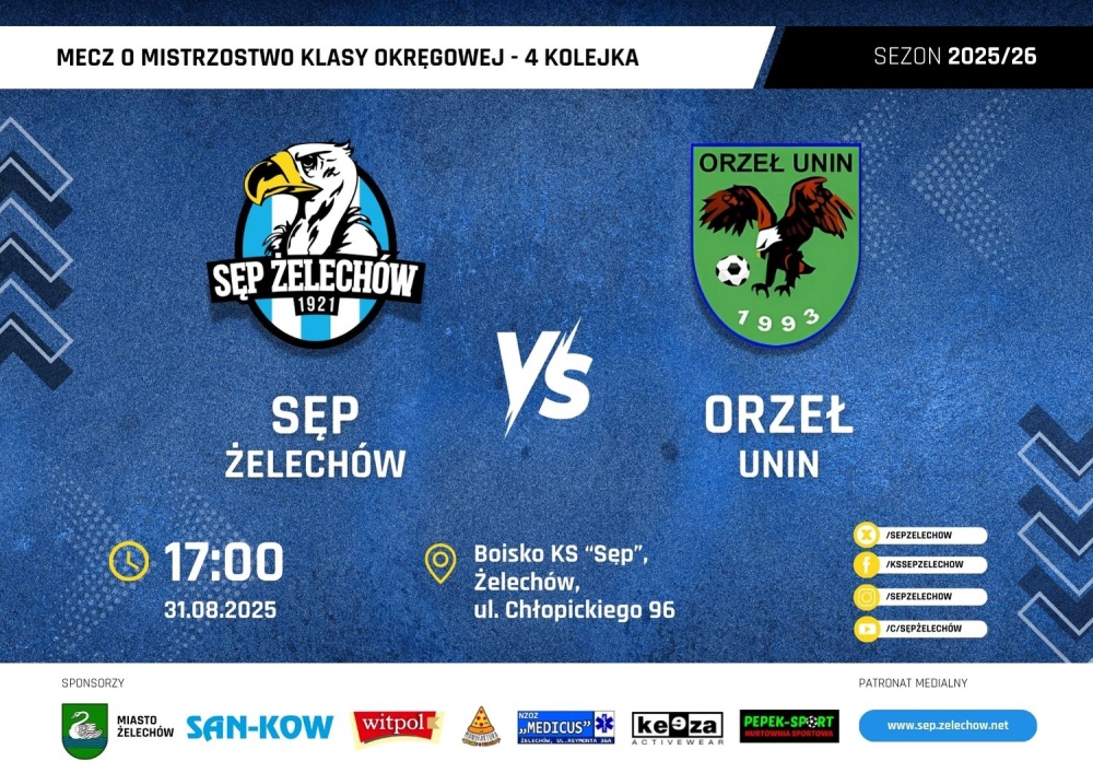 Sęp - Orzeł Unin 2025-08-31