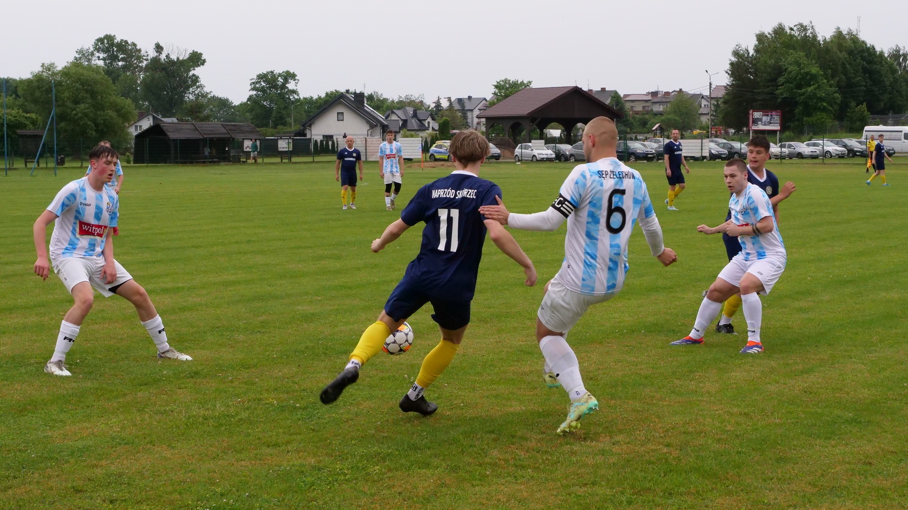 Naprzód Skórzec - Sęp: dużo błędów i dużo straconych goli, przegrana 0:6 Naprzód Skórzec - Sęp: dużo błędów i dużo straconych goli, przegrana 0:6