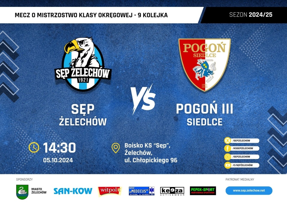 Sęp Pogoń III Siedlce 2024-10-05