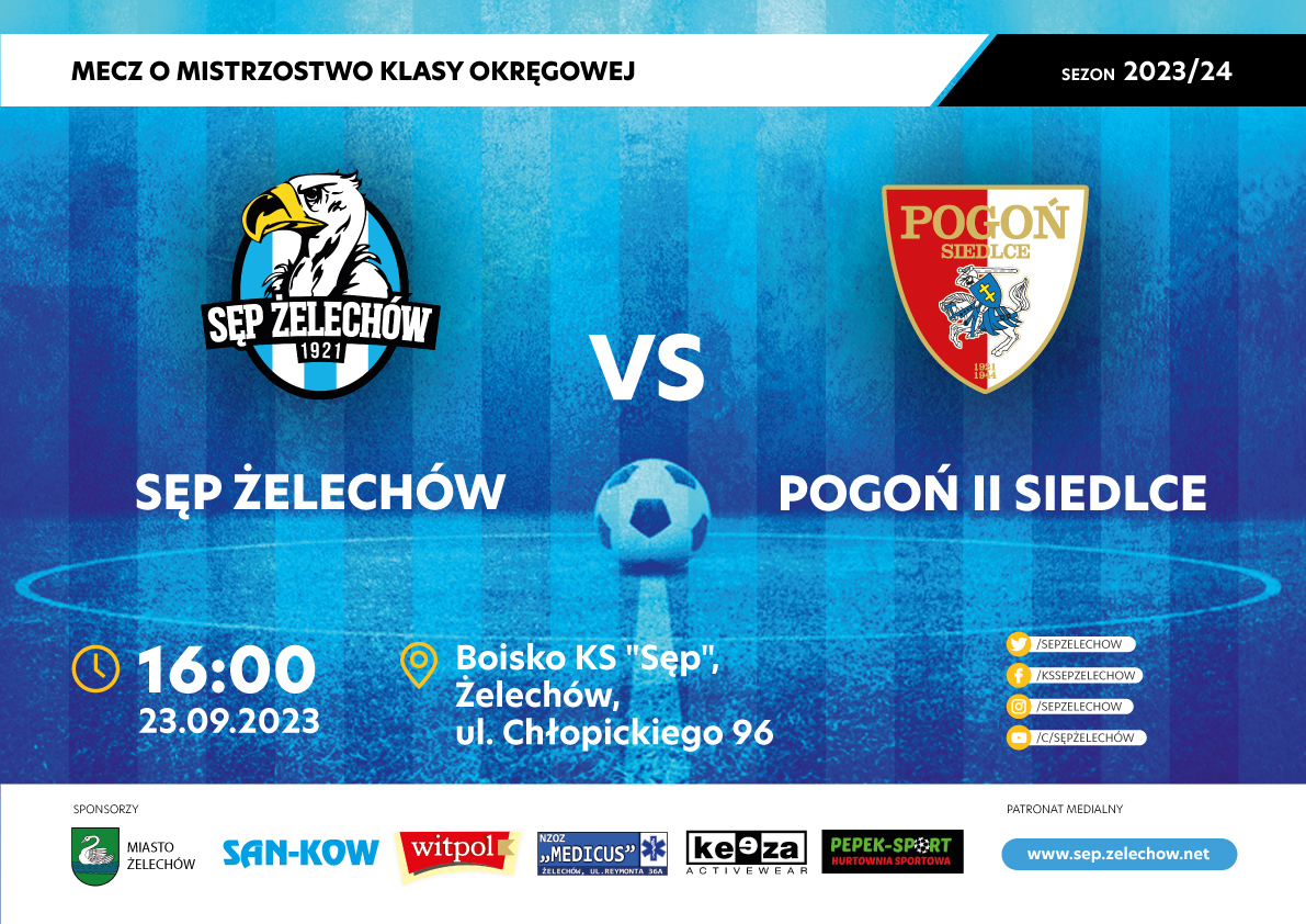 Sęp - Pogoń II Siedlce, 2023-09-23