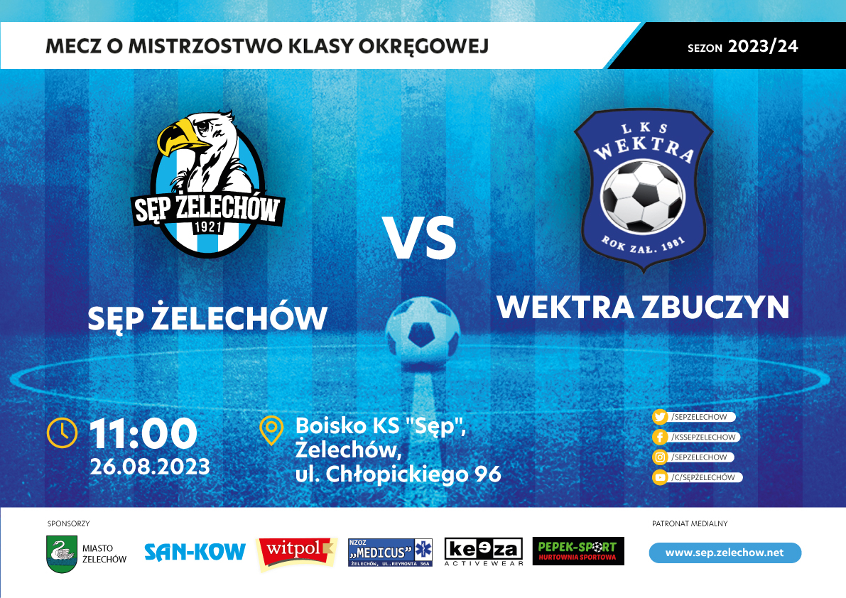 Sęp - Wektra Zbuczyn, 2023-08-26