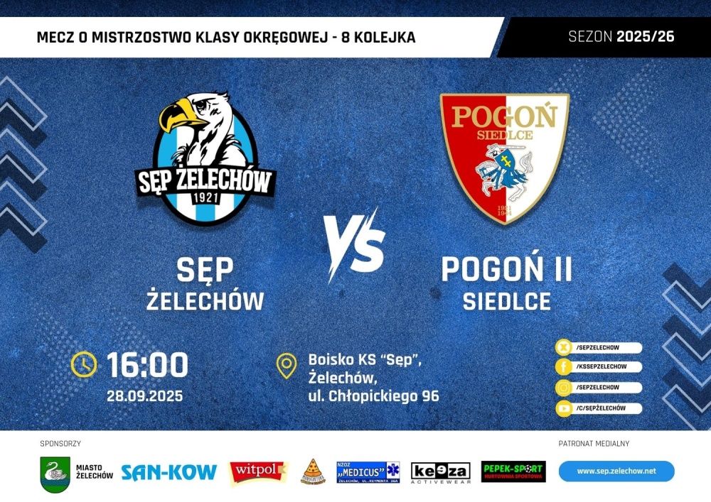 Sęp - Pogoń II Siedlce 2025-09-28