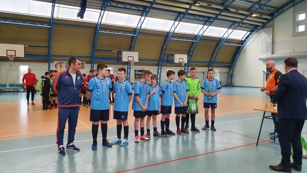 IV Turniej Piłkarska przyszłość na hali w Sobolewie, 2020.03.08, fot. 07