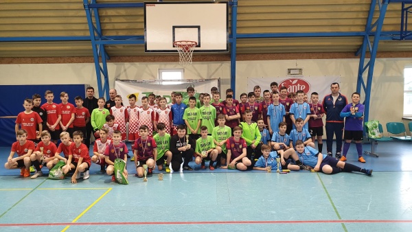 IV Turniej Piłkarska przyszłość na hali w Sobolewie, 2020.03.08, fot. 06